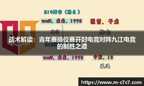 战术解读：青年赛排位赛开封电竞对阵九江电竞的制胜之道